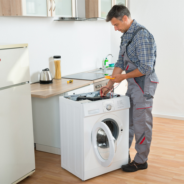 can you walk me through the steps of troubleshooting my washer issue in Raymond Kansas